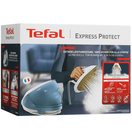 Купить Парогенератор Tefal Express Protect SV9202E0 синий  1651886. Характеристики, отзывы и цены в Донецке