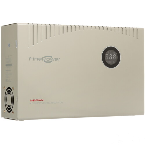 Купить Стабилизатор напряжения FinePower R-6000WM  9095826. Характеристики, отзывы и цены в Донецке
