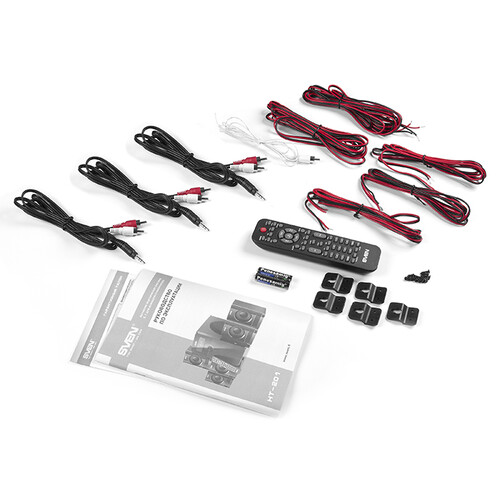 Купить Колонки SVEN HT-201 черный  4900351. Характеристики, отзывы и цены в Донецке