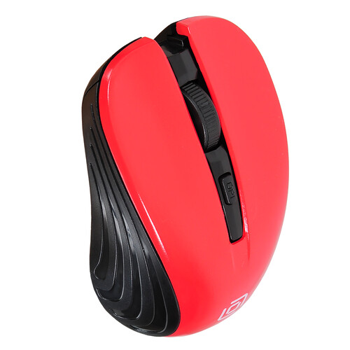 Купить Мышь беспроводная Oklick 545MW [368631] красный  4787966. Характеристики, отзывы и цены в Донецке