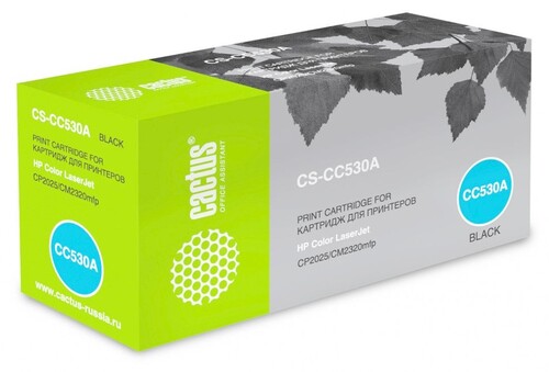 Купить Картридж лазерный Cactus CS-CC530A черный, с чипом  7939277. Характеристики, отзывы и цены в Донецке