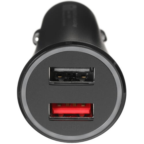 Купить Автомобильное ЗУ Xiaomi Mi 37W Dual-Port Car Charger черный  1640140. Характеристики, отзывы и цены в Донецке