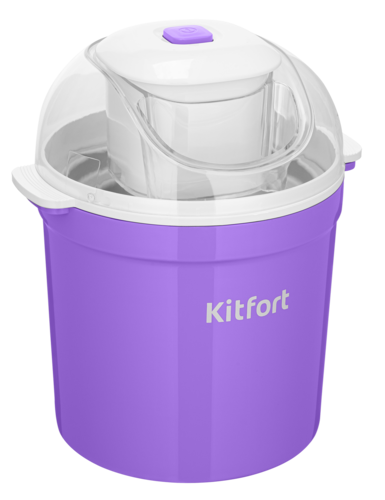 Купить Мороженица Kitfort KT-1848 фиолетовый  9290290. Характеристики, отзывы и цены в Донецке