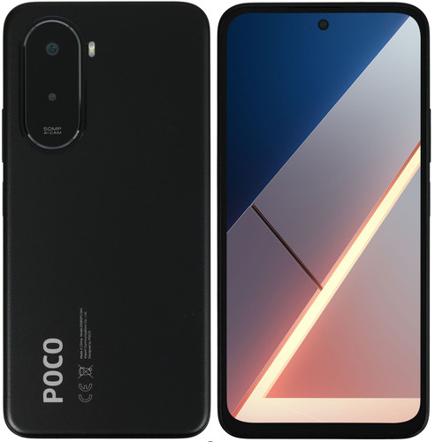 Купить 6.9" Смартфон POCO M7 128 ГБ черный  5632062. Характеристики, отзывы и цены в Донецке