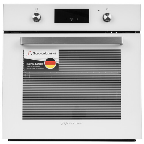 Купить Электрический духовой шкаф Schaub Lorenz SLB EL6924 белый  9920881. Характеристики, отзывы и цены в Донецке