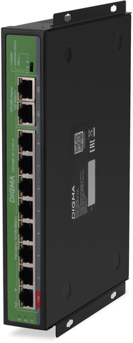 Купить Коммутатор Digma DSP208F-2F-T120  9156498. Характеристики, отзывы и цены в Донецке