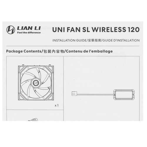 Купить Реверсный вентилятор LIAN LI UNI FAN SL WIRELESS 120 Reverse Blade  5604343. Характеристики, отзывы и цены в Донецке
