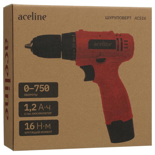 Купить Шуруповерт Aceline ACS16  5088327. Характеристики, отзывы и цены в Донецке