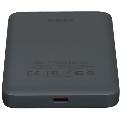 Купить Портативный аккумулятор Aukey PB-MS03 черный  5600096. Характеристики, отзывы и цены в Донецке