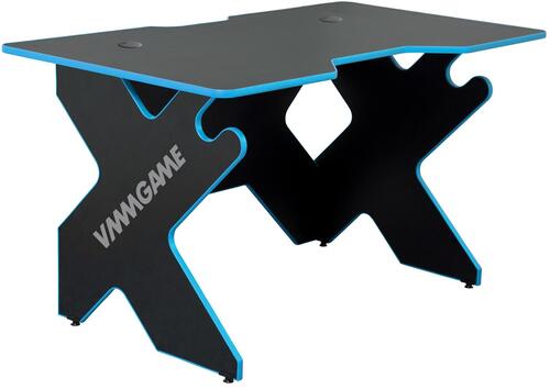 Купить Стол компьютерный VMMGAME SPACE 140 Dark черный/синий  4868667. Характеристики, отзывы и цены в Донецке