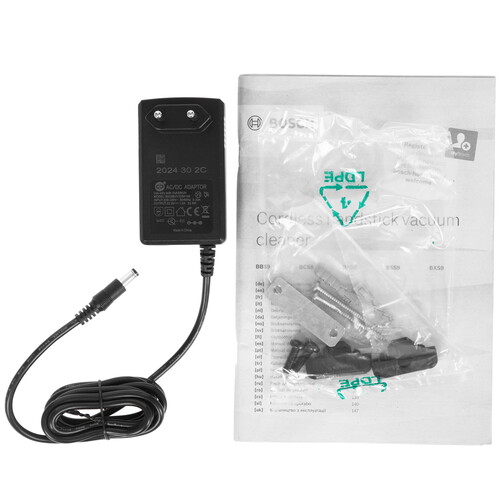 Купить Пылесос  вертикальный  Bosch BCS931GAC  серый  9258303. Характеристики, отзывы и цены в Донецке