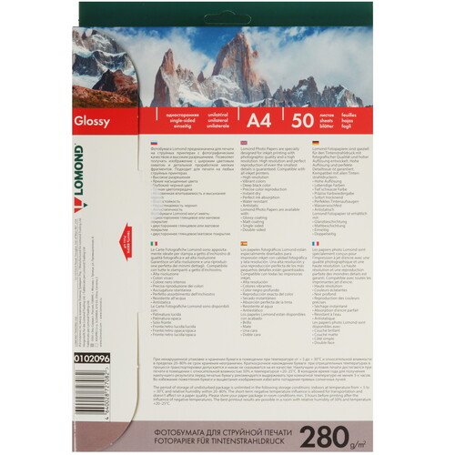 Купить Фотобумага Lomond 0102096  9092423. Характеристики, отзывы и цены в Донецке