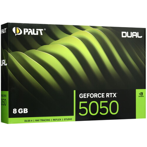 Купить Видеокарта Palit GeForce RTX 5050 Dual  5633007. Характеристики, отзывы и цены в Донецке