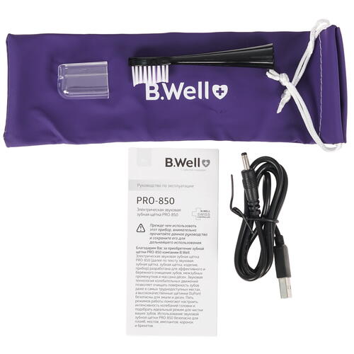 Купить Электрическая зубная щетка B.Well PRO-850 черный  9053771. Характеристики, отзывы и цены в Донецке