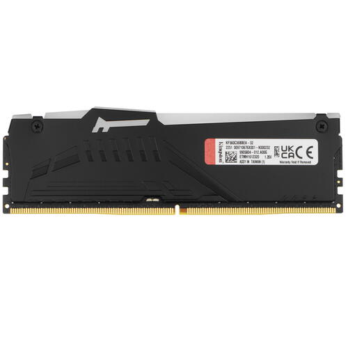 Купить Оперативная память Kingston FURY Beast Black RGB [KF560C36BBEA-32] 32 ГБ  5093150. Характеристики, отзывы и цены в Донецке