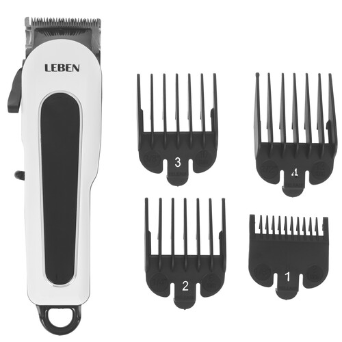 Купить Машинка для стрижки LEBEN 251-068 белый/черный  9237130. Характеристики, отзывы и цены в Донецке