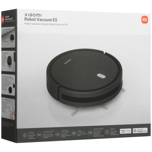 Купить Робот-пылесос Xiaomi Robot Vacuum E5 черный  5462327. Характеристики, отзывы и цены в Донецке