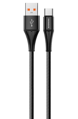 Купить Кабель круглый RIVERSONG USB Type-C - USB 2.0 Type-A черный 1 м  5489951. Характеристики, отзывы и цены в Донецке