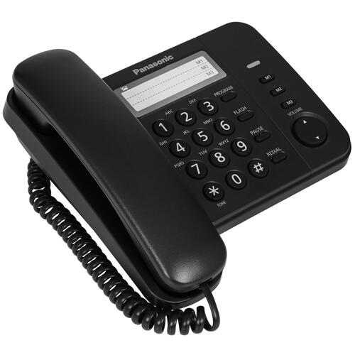 Купить Телефон проводной Panasonic KX-TS2352RU  0145857. Характеристики, отзывы и цены в Донецке