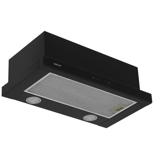 Купить Вытяжка телескопическая DEXP TH60-SV0S черный/черный  9161708. Характеристики, отзывы и цены в Донецке