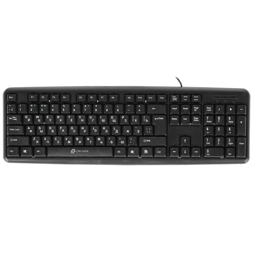 Купить Клавиатура проводная Oklick 180V2  4787882. Характеристики, отзывы и цены в Донецке