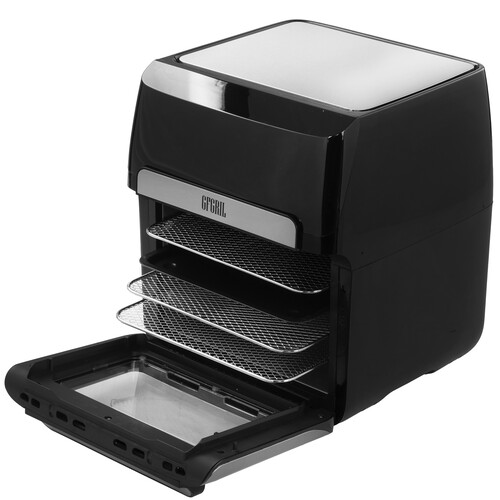 Купить Аэрогриль GFgril GFA-9500 серебристый  9311067. Характеристики, отзывы и цены в Донецке