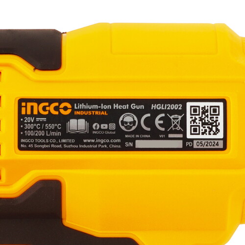 Купить Строительный фен SUPER INGCO HGLI2002   , Без ЗУ, Без АКБ  9213747. Характеристики, отзывы и цены в Донецке