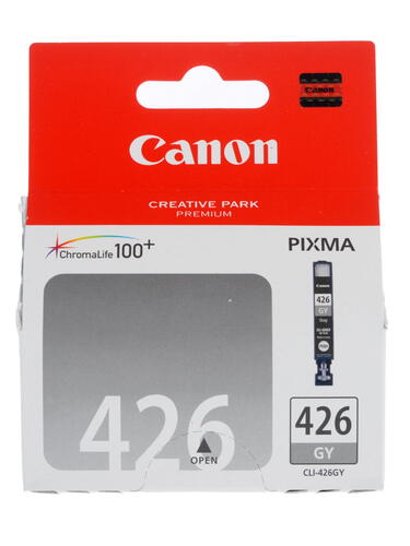 Купить Картридж Canon CLI-426GY серый  0126398. Характеристики, отзывы и цены в Донецке