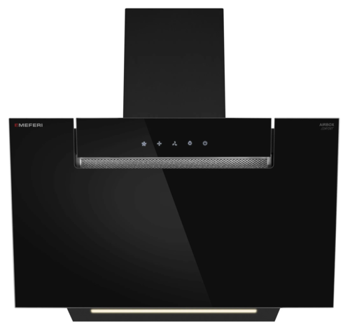 Купить Вытяжка наклонная Meferi AIRBOX60BK COMFORT черный/черный  9270617. Характеристики, отзывы и цены в Донецке