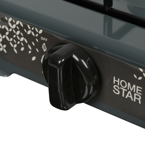 Купить Газовая плитка HOMESTAR HS-1201 черный  8136750. Характеристики, отзывы и цены в Донецке