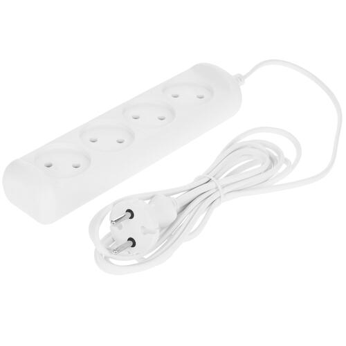 Купить Удлинитель ЭРА UX-4-3m белый  9112827. Характеристики, отзывы и цены в Донецке