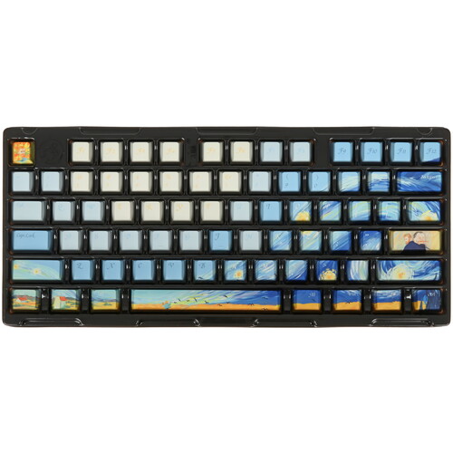 Купить Кейкапы для клавиатуры Varmilo Van Gogh [130K-110Fa-R-V]  5621052. Характеристики, отзывы и цены в Донецке