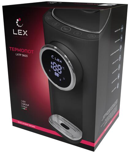 Купить Термопот LEX LXTP 3603 черный  9903503. Характеристики, отзывы и цены в Донецке