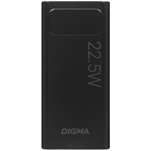 Купить Портативный аккумулятор Digma DGPF20A черный  5479320. Характеристики, отзывы и цены в Донецке