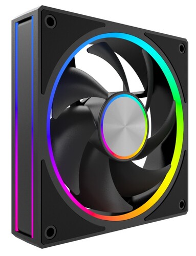 Купить Вентилятор 4FAN F66 [F6612B1] черный  9291286. Характеристики, отзывы и цены в Донецке