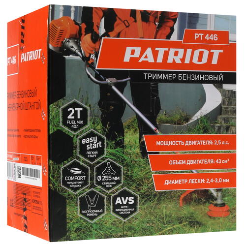 Купить Триммер бензиновый Patriot PT 446  4890149. Характеристики, отзывы и цены в Донецке