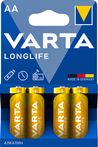 Купить Батарейка Varta LongLife AA / AA (LR6/ER14505/FR6/R6P)  4743347. Характеристики, отзывы и цены в Донецке