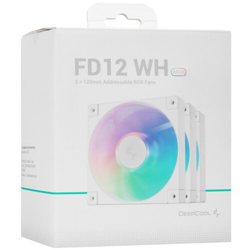 Купить Комплект вентиляторов DEEPCOOL FD12 ARGB  5496100. Характеристики, отзывы и цены в Донецке
