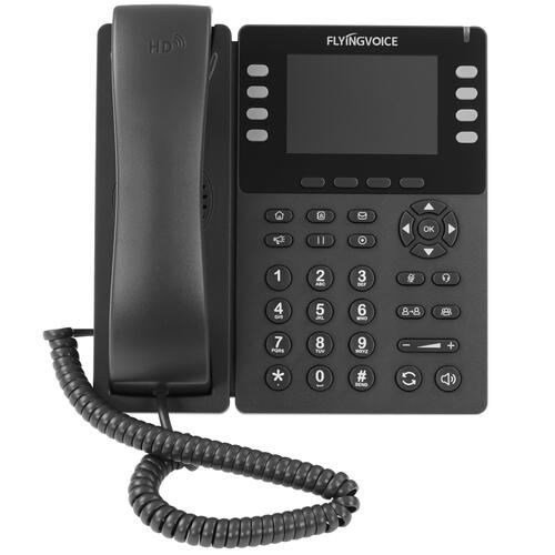 Купить Телефон VoIP Flyingvoice FIP14G серый  9088991. Характеристики, отзывы и цены в Донецке
