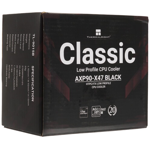 Купить Кулер для процессора Thermalright AXP-90 X47 Black  5615772. Характеристики, отзывы и цены в Донецке