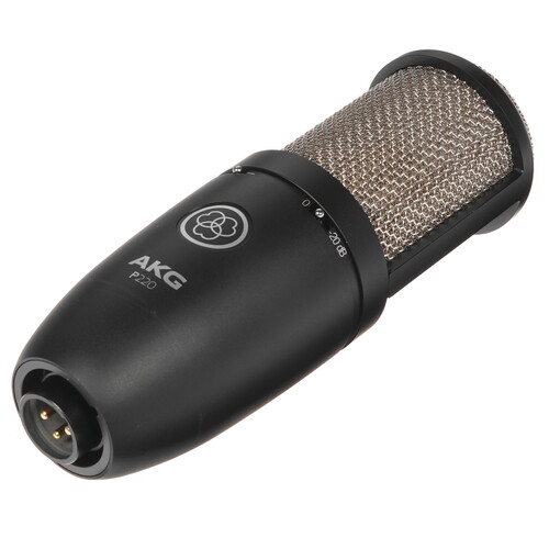 Купить Микрофон AKG P220 черный  4744857. Характеристики, отзывы и цены в Донецке