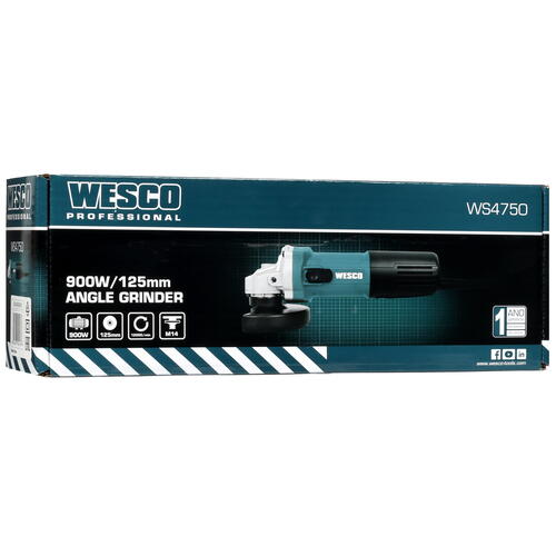 Купить Углошлифовальная машина (УШМ) Wesco WS4750  5094214. Характеристики, отзывы и цены в Донецке