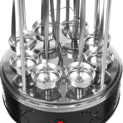 Купить Электрошашлычница Delta DL-6701 серебристый  8171796. Характеристики, отзывы и цены в Донецке