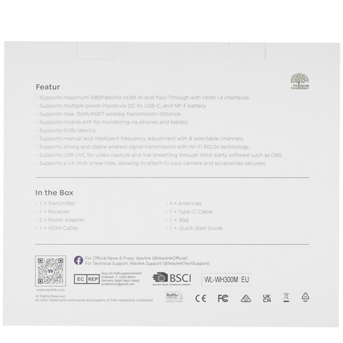 Купить Видеосендер WAVLINK EAGLE EYE MINI M1  5605370. Характеристики, отзывы и цены в Донецке