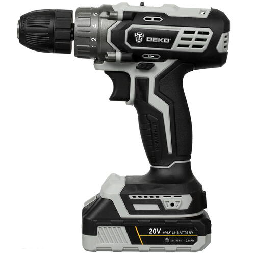 Купить Дрель-шуруповерт DEKO DKCD20 Black Edition SET 3 MAX 20V  5343163. Характеристики, отзывы и цены в Донецке
