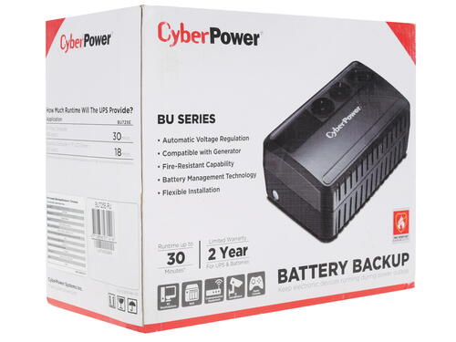 Купить ИБП CyberPower BU-725E  7982274. Характеристики, отзывы и цены в Донецке