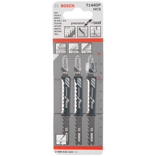 Купить Пилки для лобзика Bosch 2608633A31  1178047. Характеристики, отзывы и цены в Донецке
