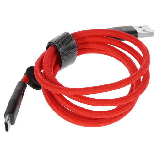 Купить Кабель круглый ZMI USB Type-C - USB 2.0 Type-A красный 1 м  5099655. Характеристики, отзывы и цены в Донецке