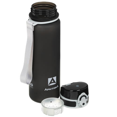 Купить Бутылка для воды Арктика 720-500 черный  5434445. Характеристики, отзывы и цены в Донецке
