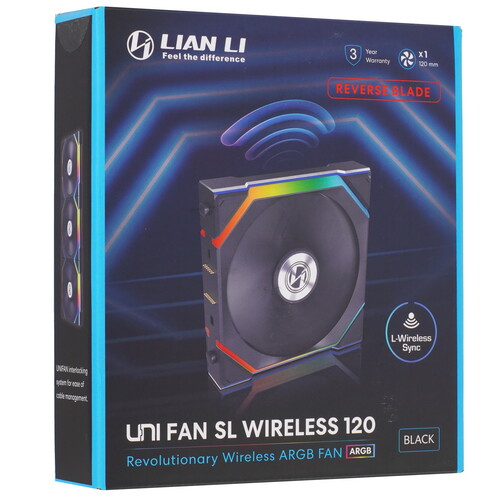 Купить Реверсный вентилятор LIAN LI UNI FAN SL WIRELESS 120 Reverse Blade  5604343. Характеристики, отзывы и цены в Донецке
